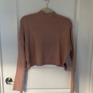 Sweater crop top